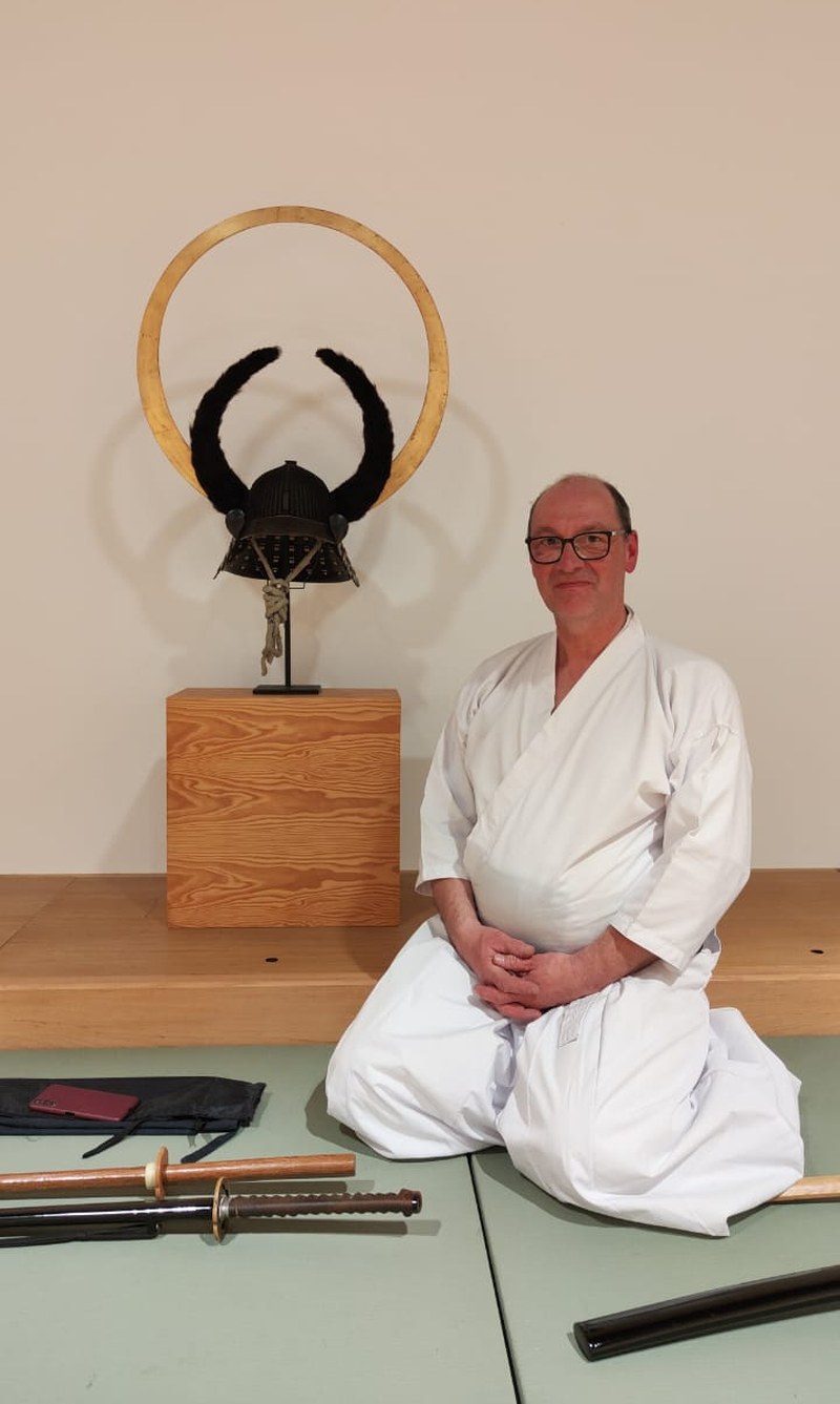 Joost De Wulf at Rŏgetsudō dojo